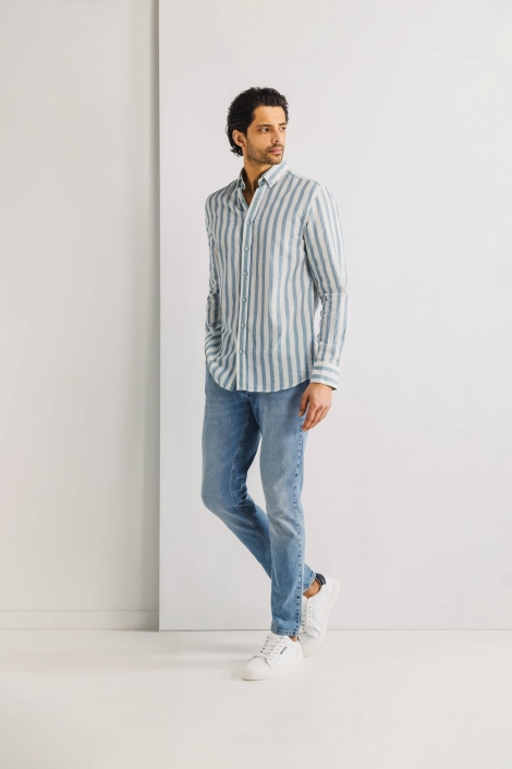 State of Art shirt ls striped dou